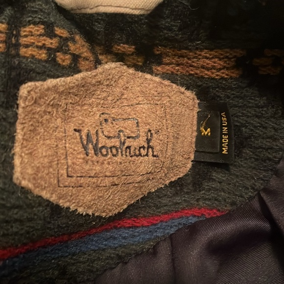 Wool rich women’s Aztec coat made in USA size M. - Picture 4 of 4